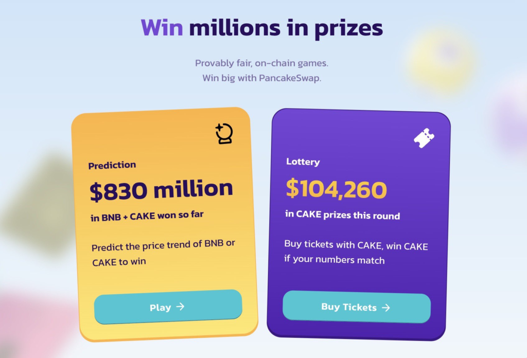 $CAKE Lottery 